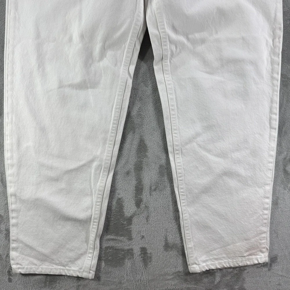 Vintage Levi's Jeans Mens 36x29 White Light Wash Regular Straight Denim USA